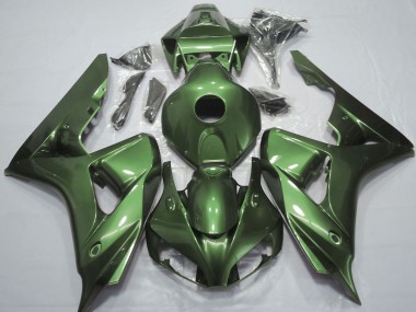 Cheap 2006-2007 Honda CBR1000RR Motorcycle Fairings - Forest Green