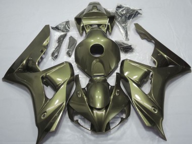Cheap 2006-2007 Honda CBR1000RR Motorcycle Fairings - Olive Green