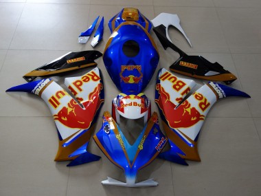 Cheap 2012-2016 Honda CBR1000RR Motorcycle Fairings - White Blue Gold Red Bull