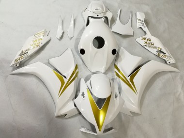 Cheap 2012-2016 Honda CBR1000RR Motorcycle Fairings - White Gold