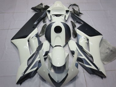 Cheap 2004-2005 Honda CBR1000RR Motorcycle Fairings - White Matte Black