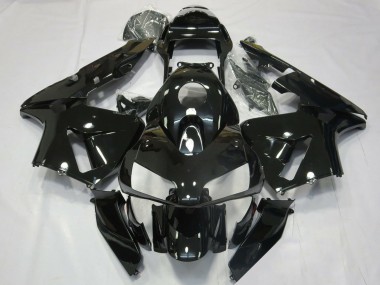 Cheap 2003-2004 Honda CBR600RR Motorcycle Fairings - Glossy Black