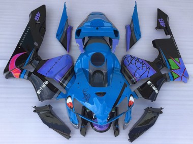 Cheap 2005-2006 Honda CBR600RR Motorcycle Fairings - Blue Shark