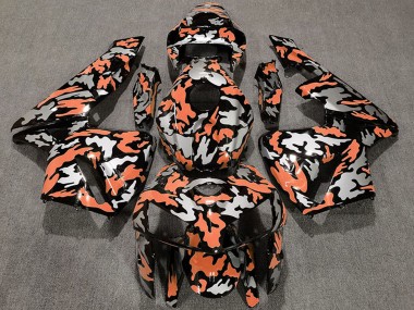 Cheap 2005-2006 Honda CBR600RR Motorcycle Fairings - Camouflage Light Orange