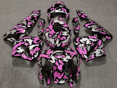 Cheap 2005-2006 Honda CBR600RR Motorcycle Fairings - Camouflage Light Pink