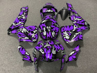 Cheap 2005-2006 Honda CBR600RR Motorcycle Fairings - Camouflage Purple