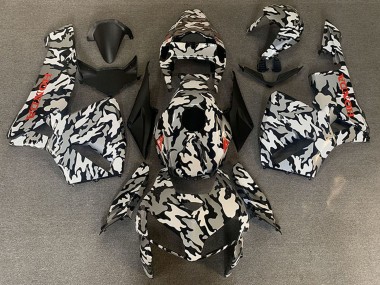 Cheap 2005-2006 Honda CBR600RR Motorcycle Fairings - Camouflage Red Decals
