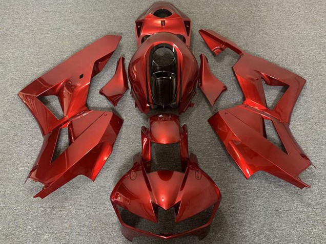2013-2023 Honda CBR600RR Motorcycle Fairings - Candy Red and Black