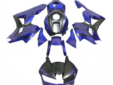 Cheap 2013-2023 Honda CBR600RR Motorcycle Fairings - Blue Matte Black