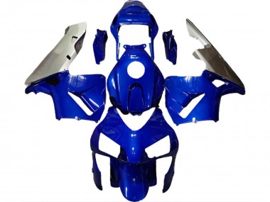 Cheap 2003-2004 Honda CBR600RR Motorcycle Fairings - Silver Blue