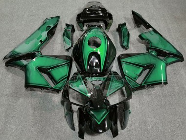 Cheap 2005-2006 Honda CBR600RR Motorcycle Fairings - Deep Light Green