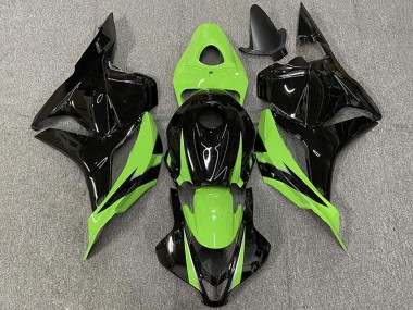 Cheap 2009-2012 Honda CBR600RR Motorcycle Fairings - Green Glossy Black OEM Style