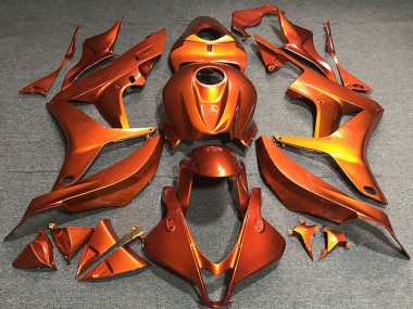 Cheap 2007-2008 Honda CBR600RR Motorcycle Fairings - Orange
