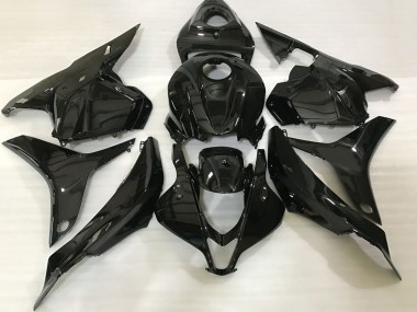 Cheap 2009-2012 Honda CBR600RR Motorcycle Fairings - Glossy Black