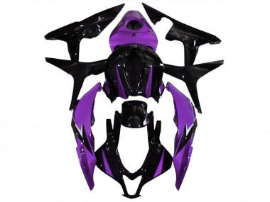 Cheap 2007-2008 Honda CBR600RR Motorcycle Fairings - Purple Glossy Black
