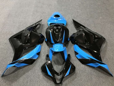 Cheap 2009-2012 Honda CBR600RR Motorcycle Fairings - Sky Blue Glossy Black