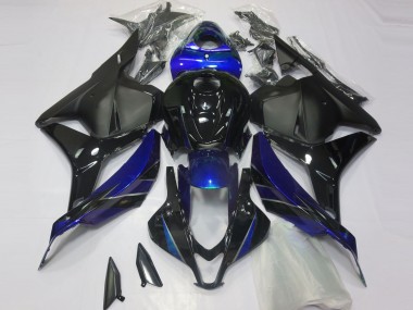 Cheap 2009-2012 Honda CBR600RR Motorcycle Fairing - Blue Glossy Black Matte Black
