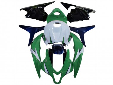 Cheap 2009-2012 Honda CBR600RR Motorcycle Fairing - White Green Blue Glossy Black