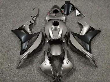 Cheap 2007-2008 Honda CBR600RR Motorcycle Fairings - Silver Matte Black