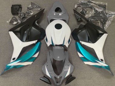Cheap 2009-2012 Honda CBR600RR Motorcycle Fairings - White Grey Blue Matte Black