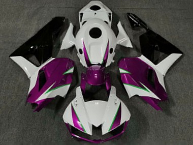 Cheap 2013-2023 Honda CBR600RR Motorcycle Fairings - White Pink Green Glossy Black