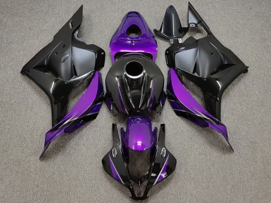 Cheap 2009-2012 Honda CBR600RR Motorcycle Fairings - White Purple Blue Matte Black