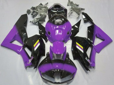 Cheap 2013-2023 Honda CBR600RR Motorcycle Fairings - Purple Glossy Black White Yellow