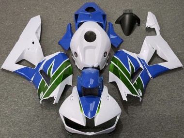 Cheap 2013-2023 Honda CBR600RR Motorcycle Fairings - White Blue Green