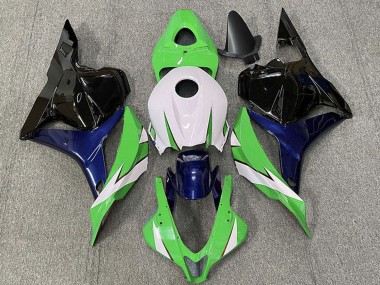 Cheap 2009-2012 Honda CBR600RR Motorcycle Fairings - White Green Blue Glossy Black