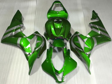 Cheap 2007-2008 Honda CBR600RR Motorcycle Fairings - Green Captain America