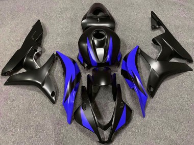 Cheap 2007-2008 Honda CBR600RR Motorcycle Fairing - Blue Matte Black