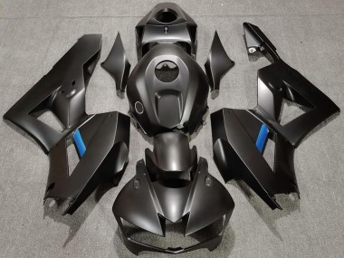 Cheap 2013-2023 Honda CBR600RR Motorcycle Fairings - Matte Black Light Blue