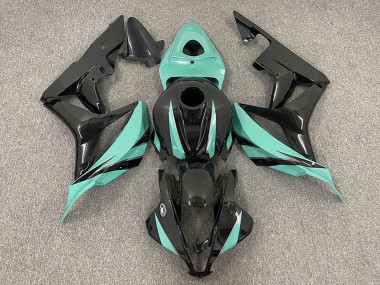 Cheap 2007-2008 Honda CBR600RR Motorcycle Fairings - Mint Green Glossy Black