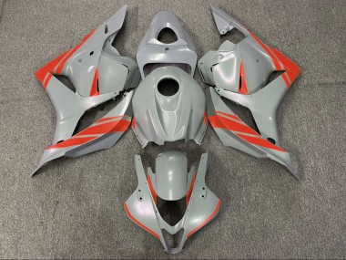Cheap 2009-2012 Honda CBR600RR Motorcycle Fairings - Nardo Grey Red