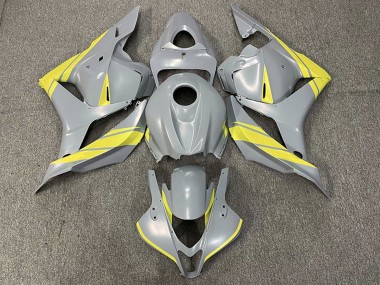 Cheap 2009-2012 Honda CBR600RR Motorcycle Fairings - Nardo Grey Yellow