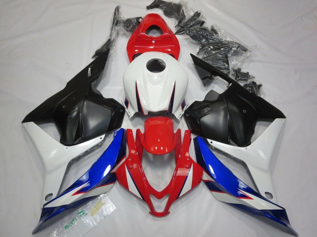 2009-2012 Honda CBR600RR Motorcycle Fairings - White Red Blue Black OEM Style