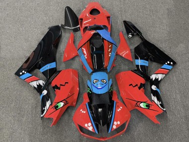 Cheap 2013-2023 Honda CBR600RR Motorcycle Fairings - Red Blue Glossy Black Shark