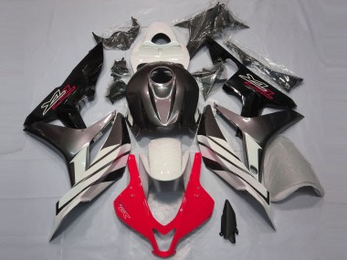 Cheap 2007-2008 Honda CBR600RR Motorcycle Fairings - White Red Grey Glossy Black