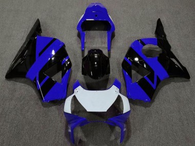 Cheap 2002-2003 Honda CBR954RR Motorcycle Fairings - Blue White Glossy Black OEM Style
