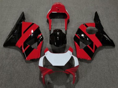 Cheap 2002-2003 Honda CBR954RR Motorcycle Fairings - Red White Glossy Black OEM Style