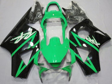 Cheap 2002-2003 Honda CBR954RR Motorcycle Fairings - Green Glossy Black