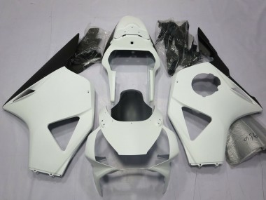 Cheap 2002-2003 Honda CBR954RR Motorcycle Fairings - White Glossy Black