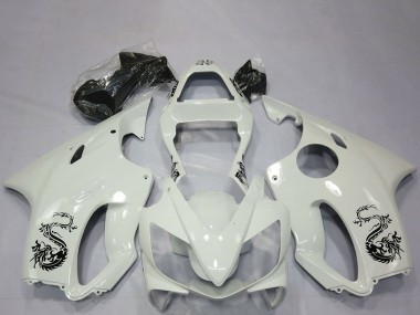 Cheap 2001-2003 Honda CBR600 F4i Motorcycle Fairings - White Dragon