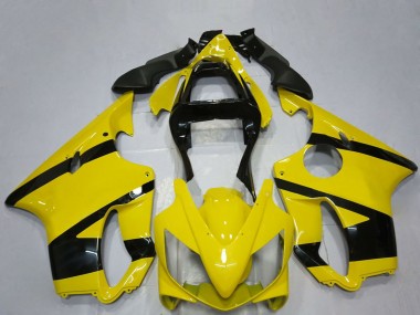 Cheap 2001-2003 Honda CBR600 F4i Motorcycle Fairings - Yellow Glossy Black