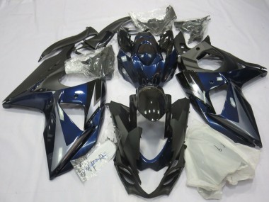 Cheap 2009-2016 Suzuki GSXR 1000 Motorcycle Fairings - Blue Silver Black