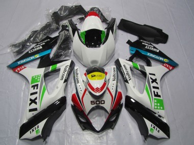 Cheap 2007-2008 Suzuki GSXR 1000 Motorcycle Fairings - White Blue Green Yellow Red Fixi 500