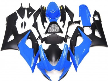 Cheap 2005-2006 Suzuki GSXR 1000 Motorcycle Fairings - Blue Matte Black Yellow