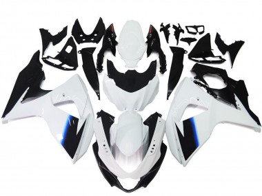 Cheap 2009-2016 Suzuki GSXR 1000 Motorcycle Fairing Kits - White Blue Black