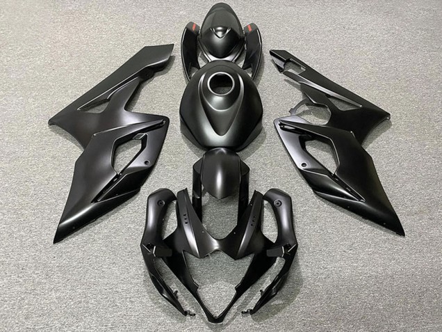 2005-2006 Suzuki GSXR 1000 Motorcycle Fairings - Matte Black