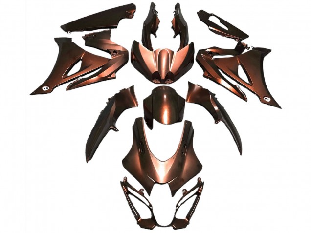 2017-2024 Suzuki GSXR 1000 Motorcycle Fairings - Matte Orange